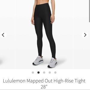 Lululemon Mapped Out High-Rise Tight 28”